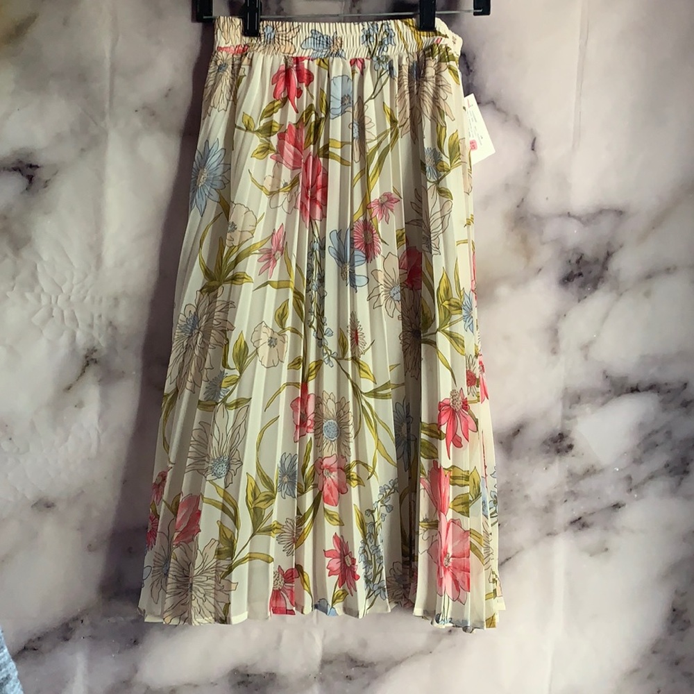 Floral skirt